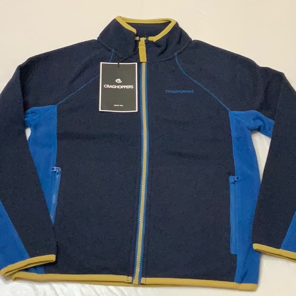 Craghoppers ABILIO FLEECE JACKET - Blue Navy Marled - Picture 1 of 14